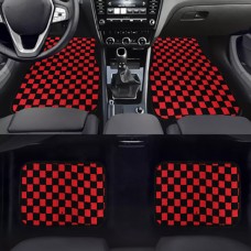 Yicplu Red Car Floor Carpet - Stylish and Durable Floor Protection for All Vehicles