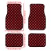 Yicplu Red Car Floor Carpet - Stylish and Durable Floor Protection for All Vehicles